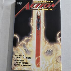 DC Comics Superman Action Comics Last Rites Vol 9 Book Paperback OOP 2016